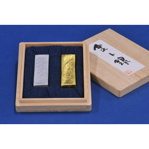 彩煙墨特別セット（24色）紀州墨（小）、金ト銀（小）、彩煙墨12本 